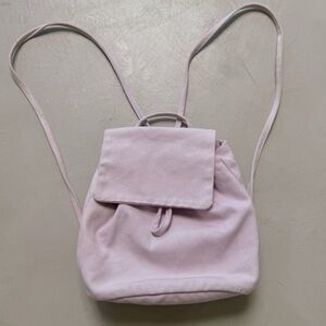 Baggu Mini Canvas Bag pack in Lilac
